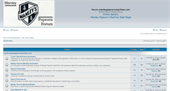 Desktop Screenshot of forum.manleypopcornmachine.com
